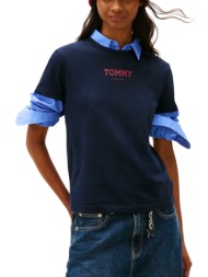 γυναικείο t-shirt navy μπλε tommy jeans dw0dw21842-c1g