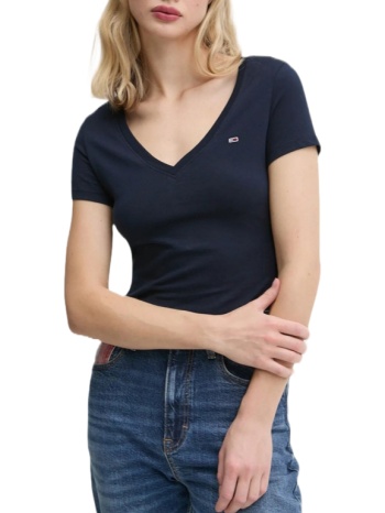 γυναικείο t-shirt navy μπλε tommy jeans dw0dw20458-c1g