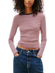 γυναικεία μακρυμάνικη μπλούζα tommy jeans dw0dw17387-0fd