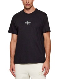 ανδρικό t-shirt μαύρο calvin klein lv04rb866g-ub1