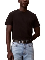 ανδρικό monogram t-shirt μαύρο calvin klein lv04rd254g-ub1