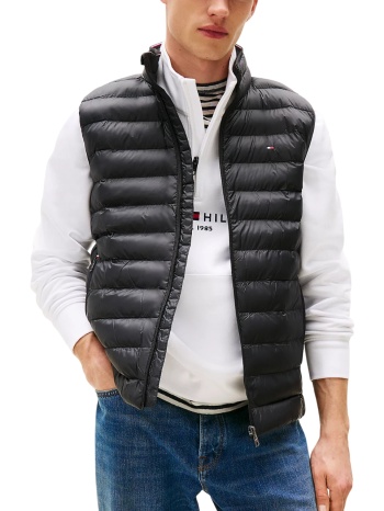ανδρικό γιλέκο μαύρο tommy hilfiger mw0mw39989-bds