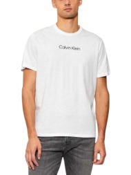 ανδρικό t-shirt λευκό calvin klein lv04ld230g-yaf