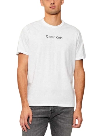 ανδρικό t-shirt λευκό calvin klein lv04ld230g-yaf