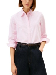 γυναικείο ριγέ πουκάμισο ροζ tommy hilfiger ww0ww49386-04j