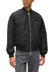 ανδρικό bomber μπουφάν μαύρο karl lagerfeld jeans b1m15015-999 black