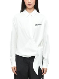 γυναικείο πουκάμισο λευκό karl lagerfeld jeans b1w11026-100 white