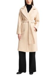 γυναικείο mellio παλτό ecru mind matter mml25-02-06-027