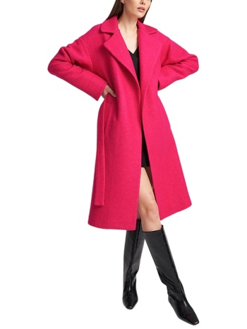 γυναικείο mellio παλτό fuchsia mind matter mml25-02-06-027 σε προσφορά
