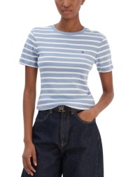 γυναικείο t-shirt γαλάζιο tommy hilfiger ww0ww40587-0bg
