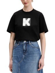 γυναικείο t-shirt μαύρο karl lagerfeld jeans b1w17055-999 black
