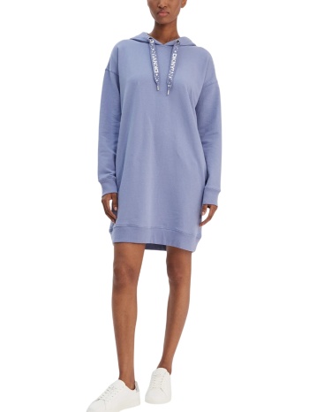 γυναικείο φούτερ φόρεμα μπλε dkny dp6d4914-bso