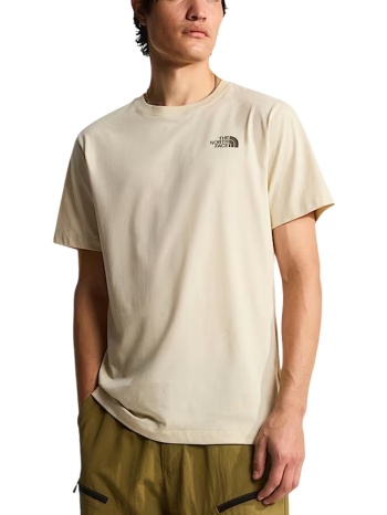 ανδρικό monte t-shirt μπεζ the north face nf0a8ga7-dom1