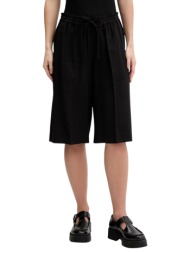 γυναικεία βερμούδα μαύρη karl lagerfeld jeans b2w10057-999 black