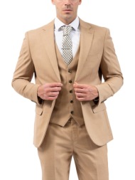 ανδρικό κοστούμι μπεζ vittorio 10024ribera-beige