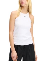 γυναικείο tank top λευκό karl lagerfeld b2w17003-101 white/black