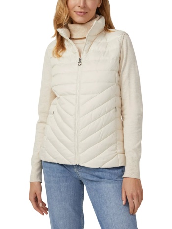 γυναικείο γιλέκο κρεμ s.oliver 2164696-0330