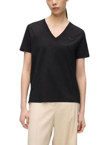 γυναικείο essential t-shirt μαύρο karl lagerfeld