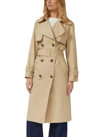 γυναικεία καπαρντίνα μπεζ s.oliver 2173521-8170