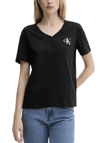 γυναικείο σετ t-shirt 2 τεμαχίων μαύρο/λευκό calvin klein