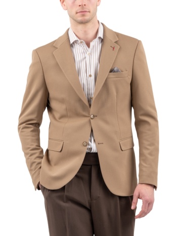 ανδρικό σακάκι καφέ vittorio sunset-vison