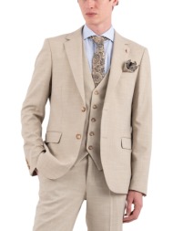 ανδρικό κοστούμι μπεζ vittorio 10026roma-beige