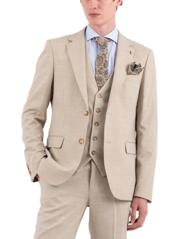 ανδρικό κοστούμι μπεζ vittorio 10026roma-beige