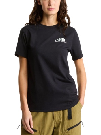 γυναικείο monte t-shirt μαύρο the north face nf0a8ga9-jk31