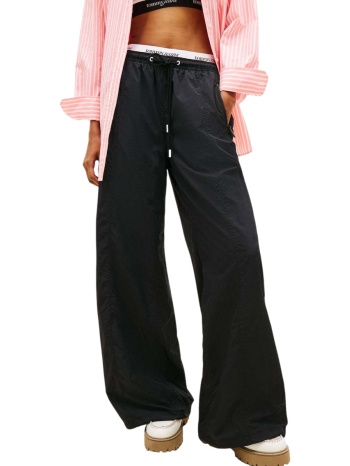 γυναικεία φόρμα μαύρη tommy jeans dw0dw22289-bds