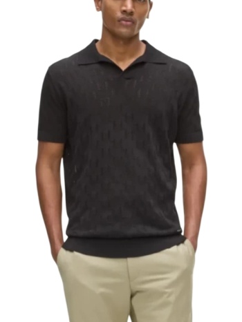 ανδρικό polo μαύρο karl lagerfeld 655005 562301-990