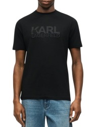 ανδρικό t-shirt μαύρο karl lagerfeld 755035 562221-990