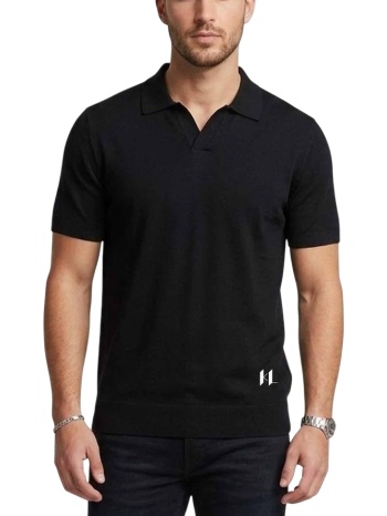 ανδρικό polo μαύρο karl lagerfeld 655014 562302-990