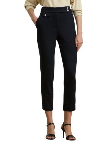 γυναικείο ponte παντελόνι μαύρο ralph lauren