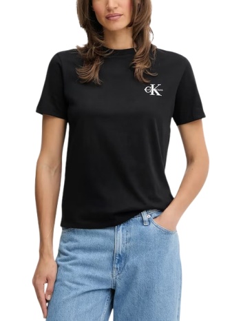 γυναικείο σετ t-shirt 2 τεμαχίων μαύρο/λευκό calvin klein
