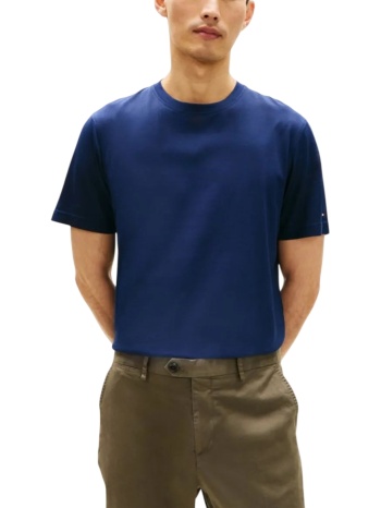 ανδρικό t-shirt μπλε tommy hilfiger mw0mw41860-dca