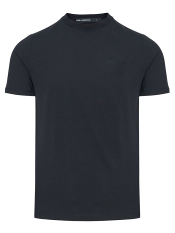 ανδρικό t-shirt navy μπλε karl lagerfeld 755034 562235-690