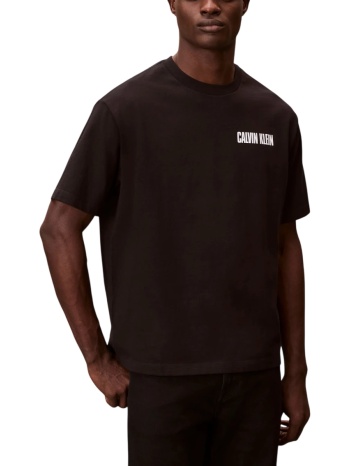 ανδρικό t-shirt μαύρο calvin klein lv04rb851g-ub1
