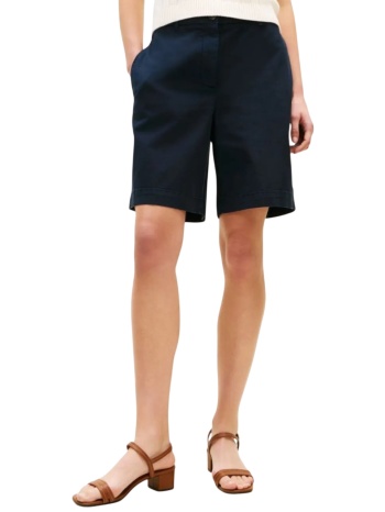 γυναικεία βερμούδα navy μπλε tommy hilfiger ww0ww49648-c1g