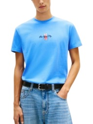 ανδρικό t-shirt γαλάζιο tommy jeans dm0dm22532-c38