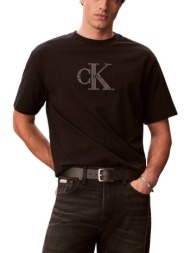 ανδρικό t-shirt μαύρο calvin klein lv04rf819g-ub1