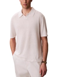 ανδρικό polo εκρού ...