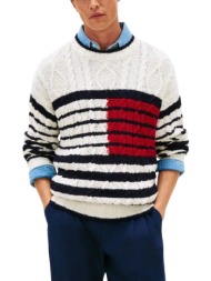 ανδρικό πουλόβερ λευκό ...