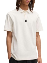 ανδρικό deabono polo λευκό hugo 50517638-103