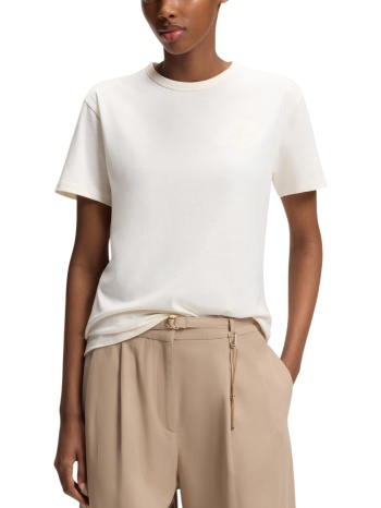 γυναικείο damacia t-shirt εκρού hugo 50561233-115