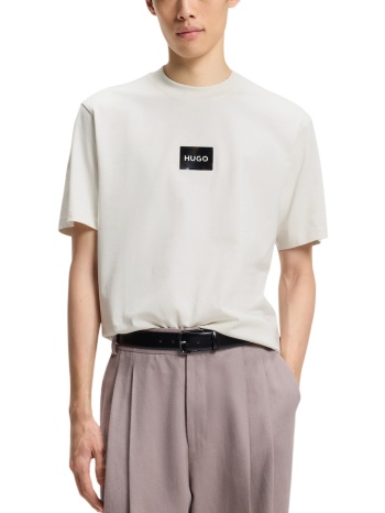 ανδρικό dumeon t-shirt λευκό hugo 50557445-102