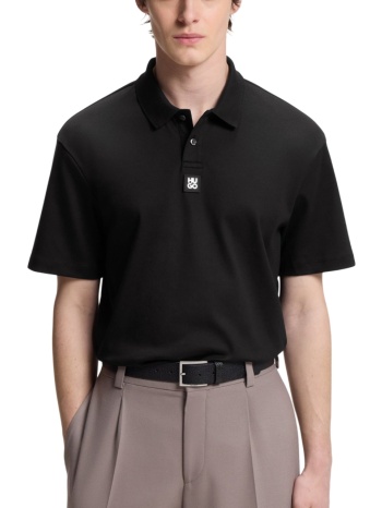 ανδρικό deabono polo μαύρο hugo 50517638-002