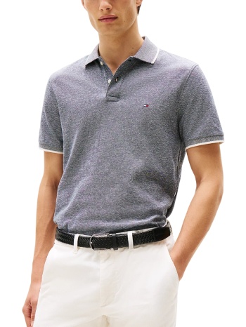ανδρικό polo μπλε tommy hilfiger mw0mw33140-dw5