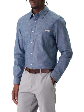 ανδρικό πουκάμισο μπλε calvin klein lv04rf109g-c32