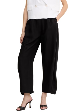 γυναικείο c talinen λινό παντελόνι μαύρο boss 50559238-001