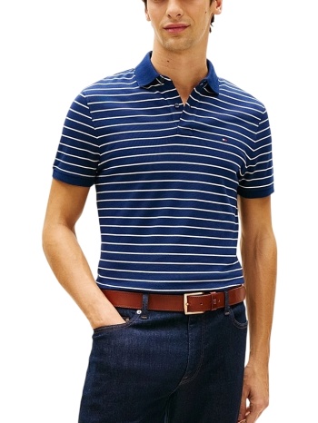 ανδρικό 1985 regular polo μπλε tommy hilfiger mw0mw17770-0x5